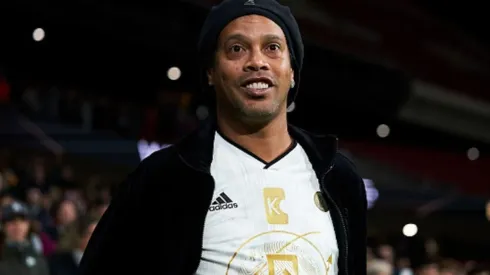 Tras haber salido de la cárcel, Ronaldinho presentó el video del tráiler de su película