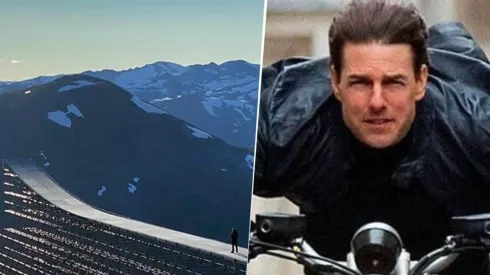 El video de Tom Cruise saltando al vacío en la grabación de la película 'Misión Imposible 7' causa furor