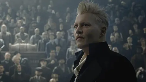 Johnny Depp en Animales Fantásticos: Los Crímenes de Grindelwald
