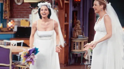 Courteney Cox recreó una recordada escena de Friends