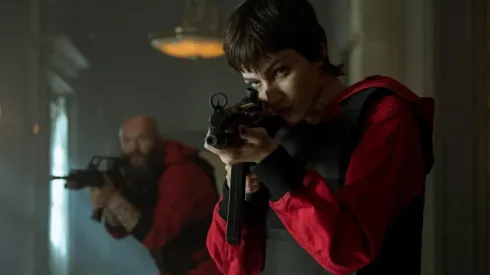 ¡Primera foto oficial de Tokio en la última temporada de La Casa de Papel!
