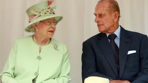 La Reina Isabel y el Príncipe Felipe.
