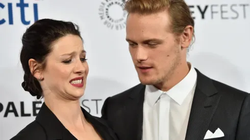 Sam Heughan y Caitriona Balfe
