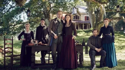 El elenco de Outlander
