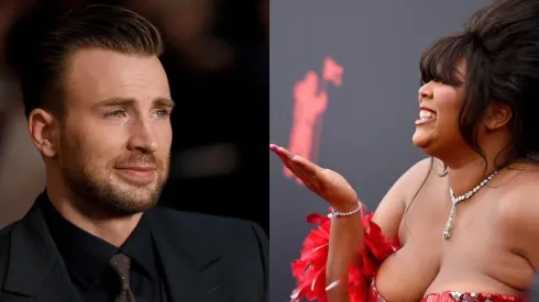 Chris Evans y Lizzo
