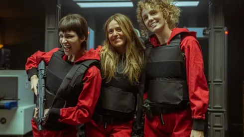 Las protagonistas de La Casa de Papel
