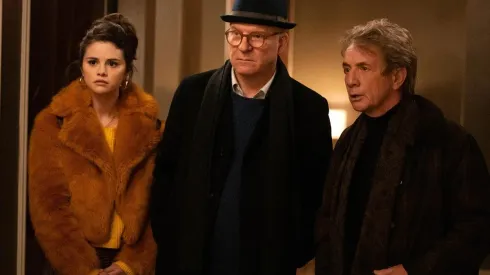 Steve Martin, Martin Short y Selena Gómez protagonizan Only Murders in the Building.
