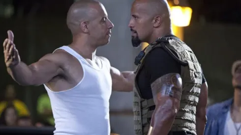 Vin Diesel y Dwayne Johnson
