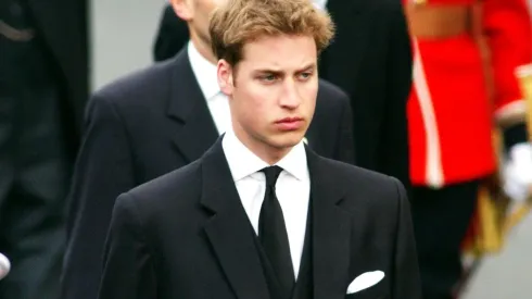 El Príncipe William en su jueventud
