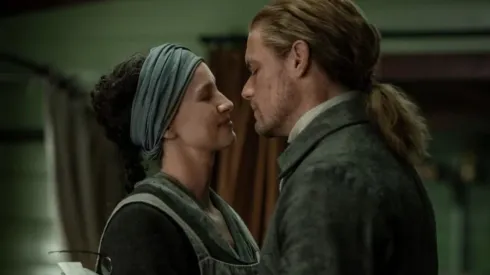 Sam Heughan y Caitriona Balfe
