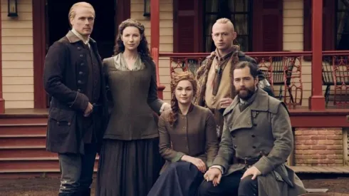 Los protagonistas de Outlander
