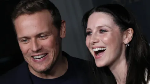 Sam Heughan y Caitriona Balfe
