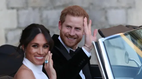 El Príncipe Harry y Meghan Markle
