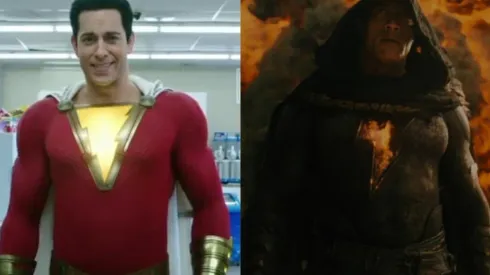 Black Adam y Shazam
