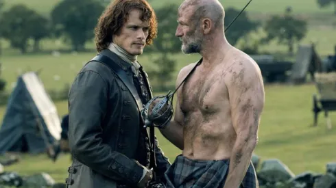 Sam Heughan y Graham McTavish
