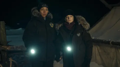 Jodie Foster and Kali Reis in 'True Detective: Night Country'.

