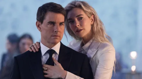 Tom Cruise and Vanessa Kirby on "Mission: Impossible: Dead Reckoning"
