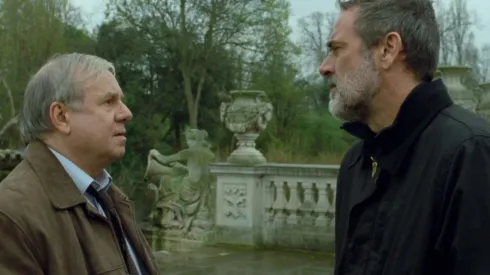 Joachim Król and Jeffrey Dean Morgan in 'The Postcard Killings'
