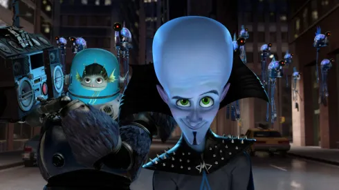 Will Ferrell and David Cross in Megamind.
