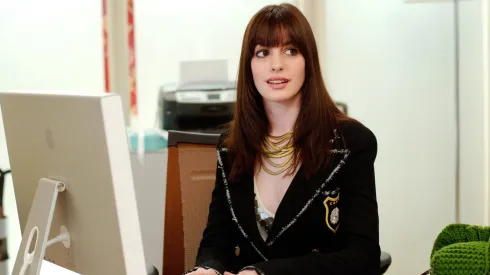 Anne Hathaway in The Devil Wears Prada.
