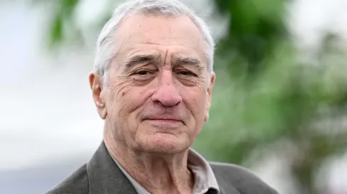 Robert De Niro attends the "Killers Of The Flower Moon" photocall at the 76th annual Cannes film festival.
