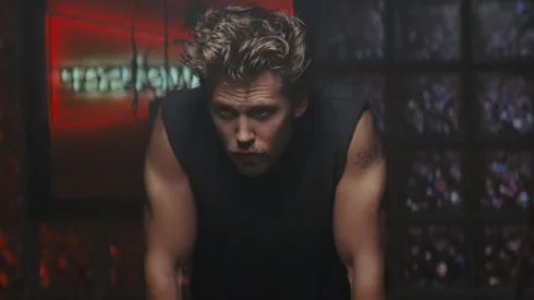 Austin Butler in The Bikeriders.
