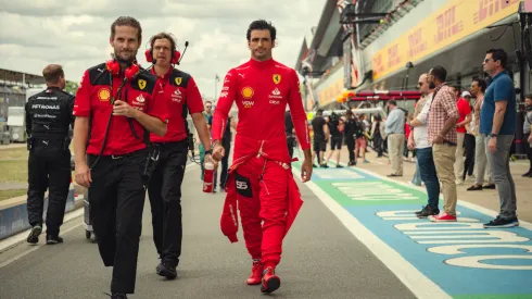 Carlos Sainz on 'Drive To Survive' 
