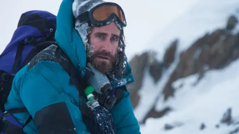 Jake Gyllenhaal in Everest.
