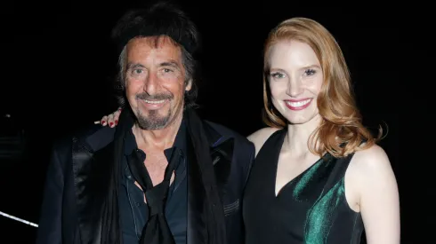 Al Pacino and Jessica Chastain attend The 23rd Annual Palm Springs International Film Festival Awards Gala in 2012.
