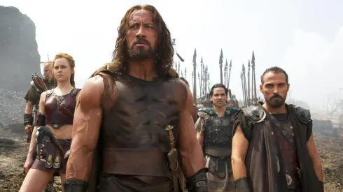 Dwayne Johnson in "Hercules" 
