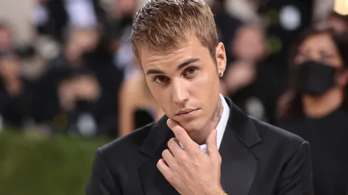 Justin Bieber attends The 2021 Met Gala Celebrating In America: A Lexicon Of Fashion at Metropolitan Museum of Art on September 13, 2021. 
