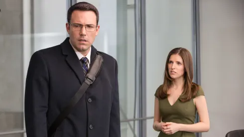 Ben Affleck and Anna Kendrick in The Accountant.
