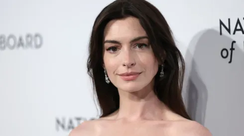 Anne Hathaway attends the National Board Of Review 2024 Awards Gala at Cipriani 42nd Street on January 11, 2024.
