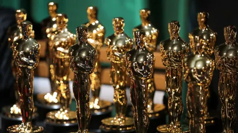 Oscar statuettes are seen backstage during the 95th Annual Academy Awards on March 12, 2023.
