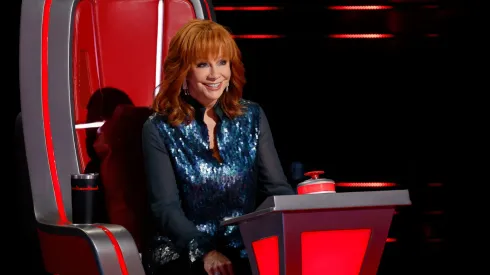 Coach Reba McEntire in Season 25 of The Voice.
