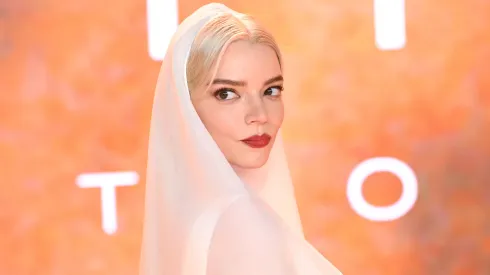 Anya Taylor-Joy attends the World Premiere of "Dune: Part Two" in Leicester Square on February 15, 2024.
