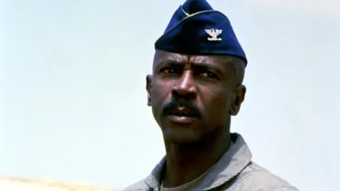 Louis Gossett Jr. in Iron Eagle.
