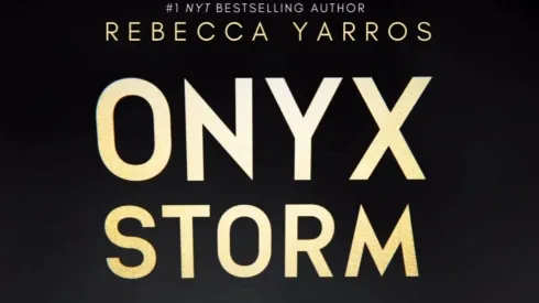 Onyx Storm by Rebecca Yarros.
