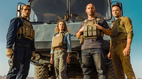 Ana Girardot, Alban Lenoir, Franck Gastambide and Sofiane Zermani in The Wages of Fear.
