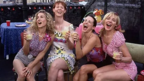 Sarah Jessica Parker, Kim Cattrall, Kristin Davis and Cynthia Nixon in Sex and the City.
