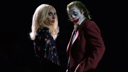 Joaquin Phoenix and Lady Gaga in Joker: Folie à Deux.

