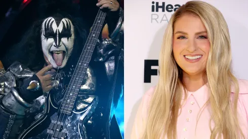 Gene Simmons of KISS, performs during the World Tour &#8212; Meghan Trainor attends the 2024 iHeartRadio Music Awards.
