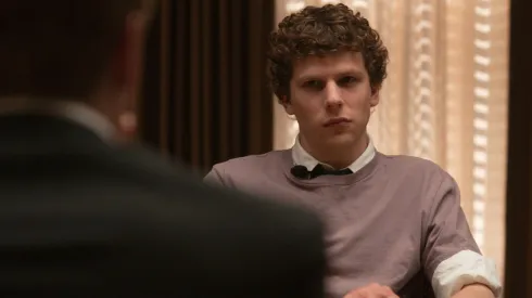 Jesse Eisenberg in The Social Network.
