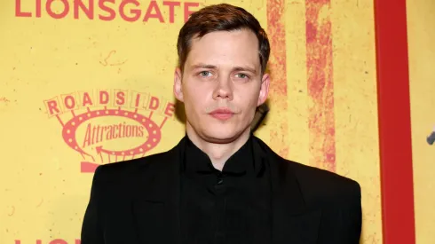 Bill Skarsgård attends the "Boy Kills World" US Premiere at SVA Theater on April 23, 2024 in New York City.
