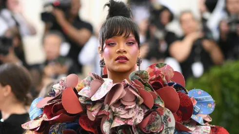 Rihanna attends the 'Rei Kawakubo/Comme des Garcons: Art Of The In-Between' Costume Institute Gala at Metropolitan Museum of Art on May 1, 2017.
