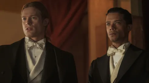 Sam Reid and Jacob Anderson in Interview with the Vampire.
