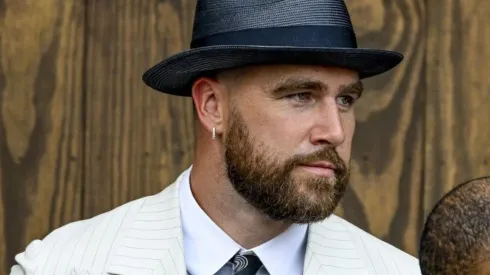 Travis Kelce at the Kentucky Derby.
