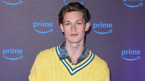 Damian Hardung arrives for the Prime Video Dinner during the 73rd Berlinale International Film Festival at Ayoka on February 21, 2023 in Berlin, Germany.
