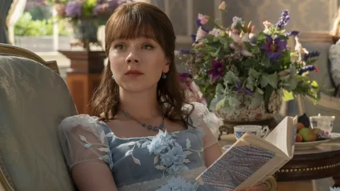 Claudia Jessie in Bridgerton, Season 3.
