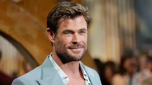 Chris Hemsworth attends the UK premiere of "Furiosa: A Mad Max Saga" at the BFI IMAX Waterloo on May 17, 2024.
